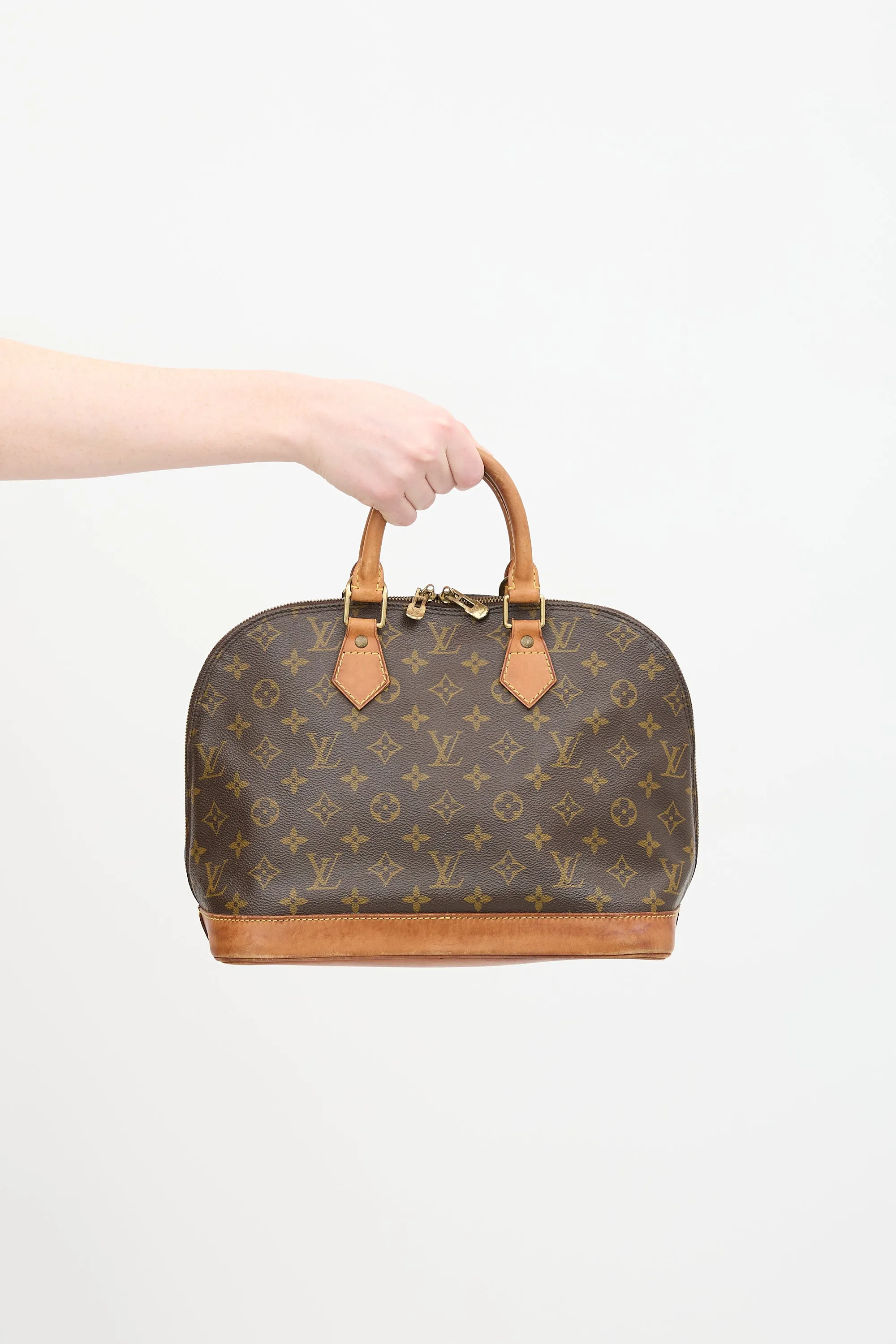 1996 Monogram Canvas Alma PM Bag