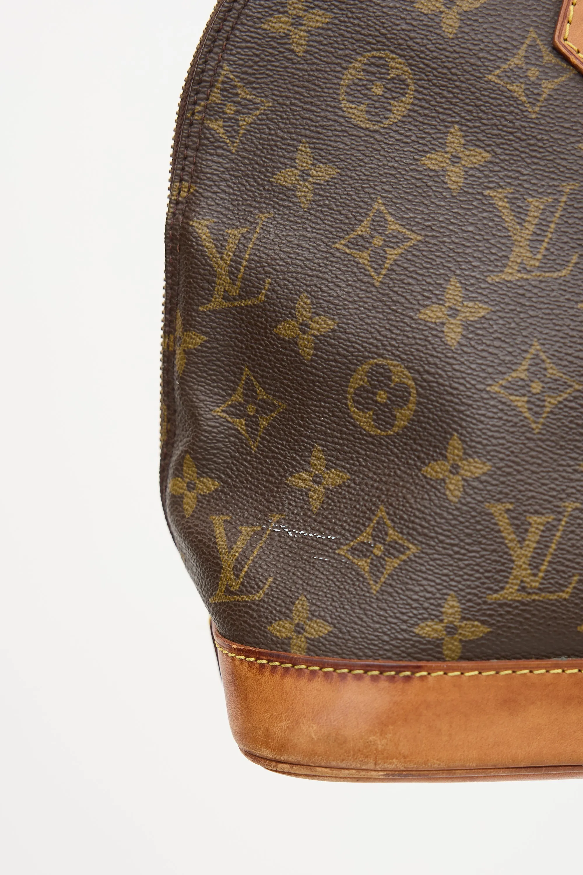 1996 Monogram Canvas Alma PM Bag