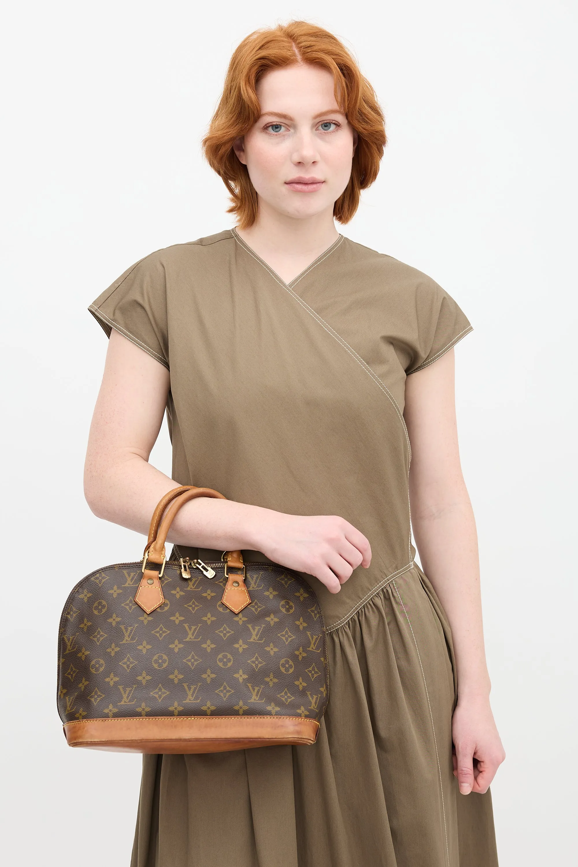 1996 Monogram Canvas Alma PM Bag