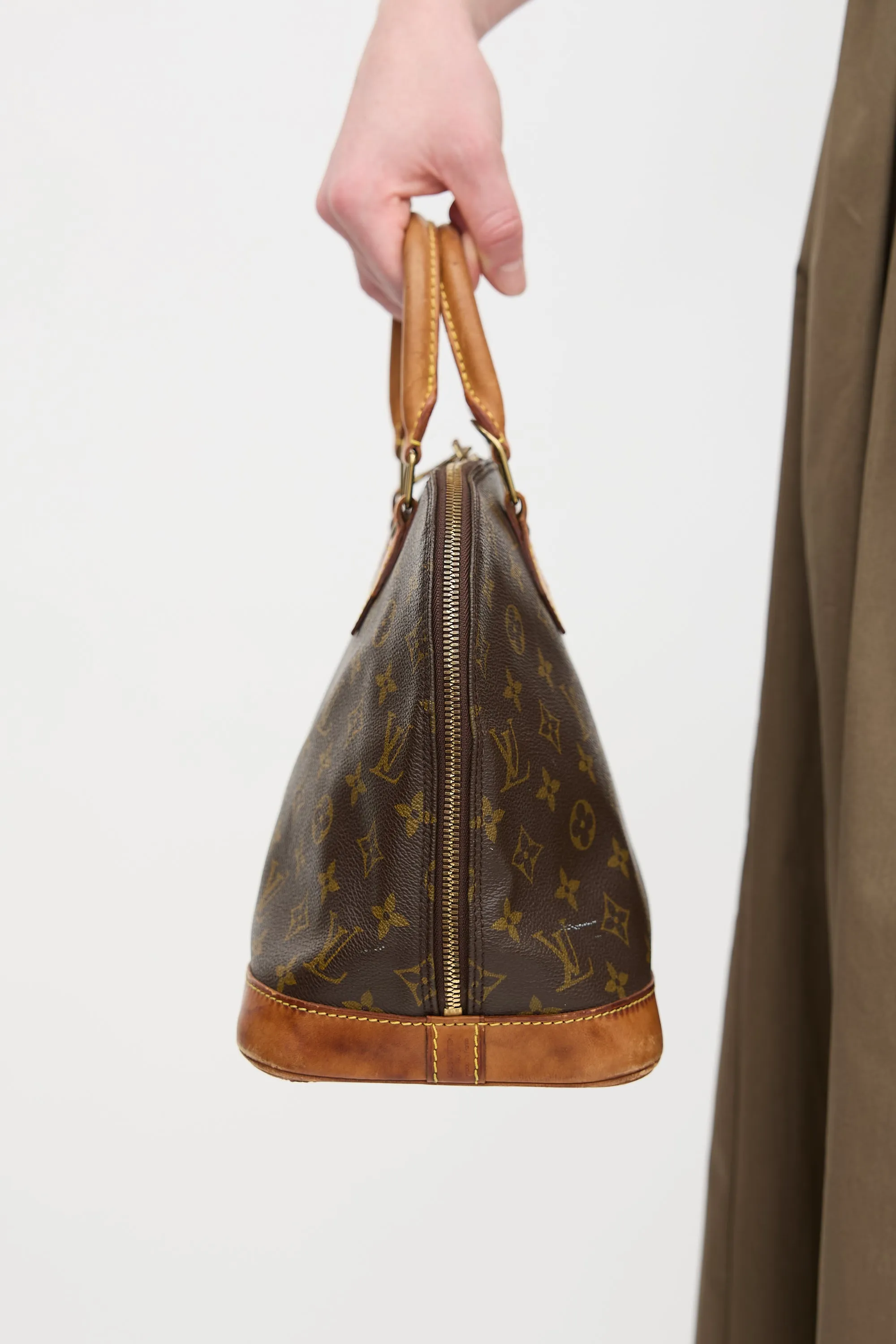 1996 Monogram Canvas Alma PM Bag