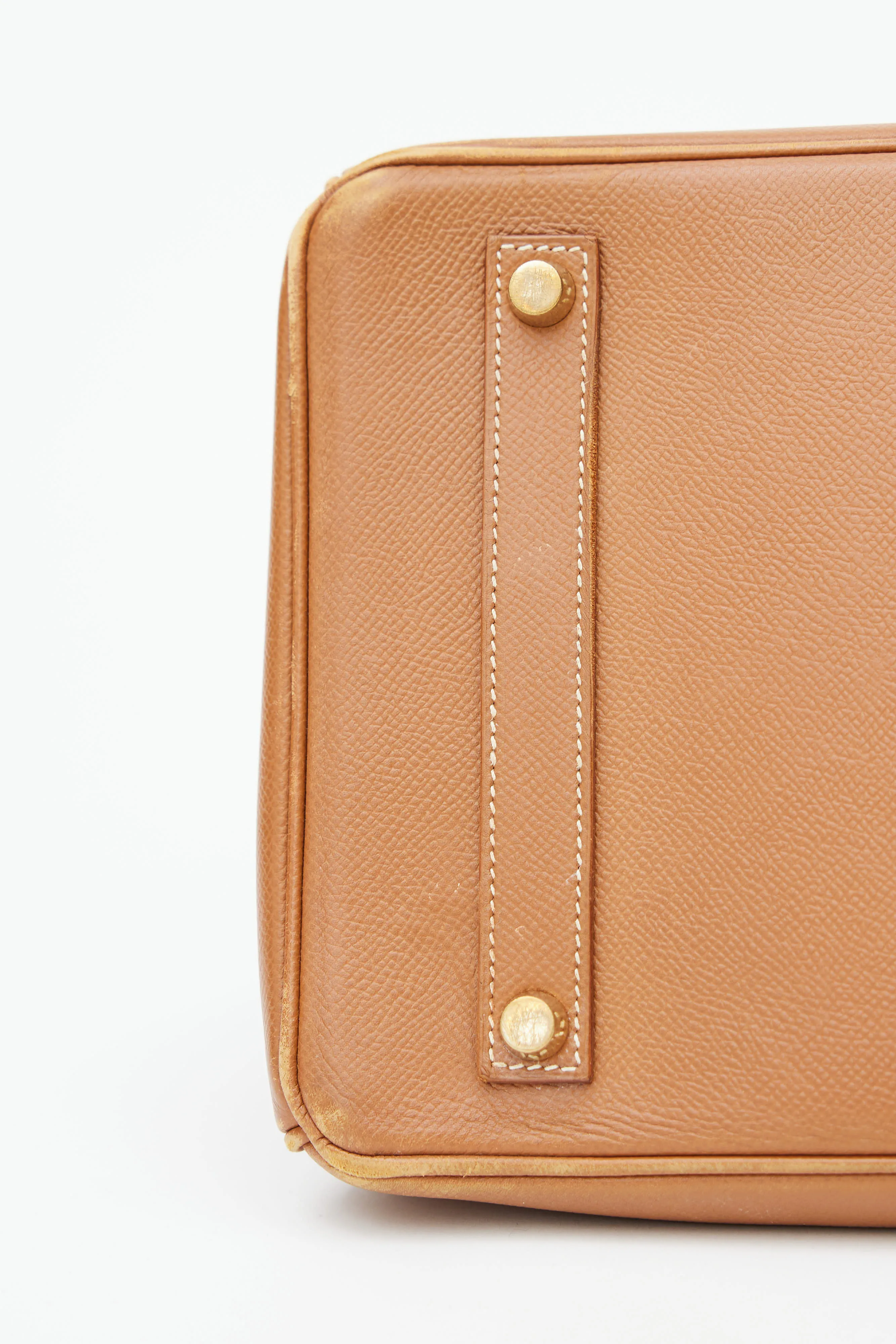 1998 Gold Birkin 35 Bag