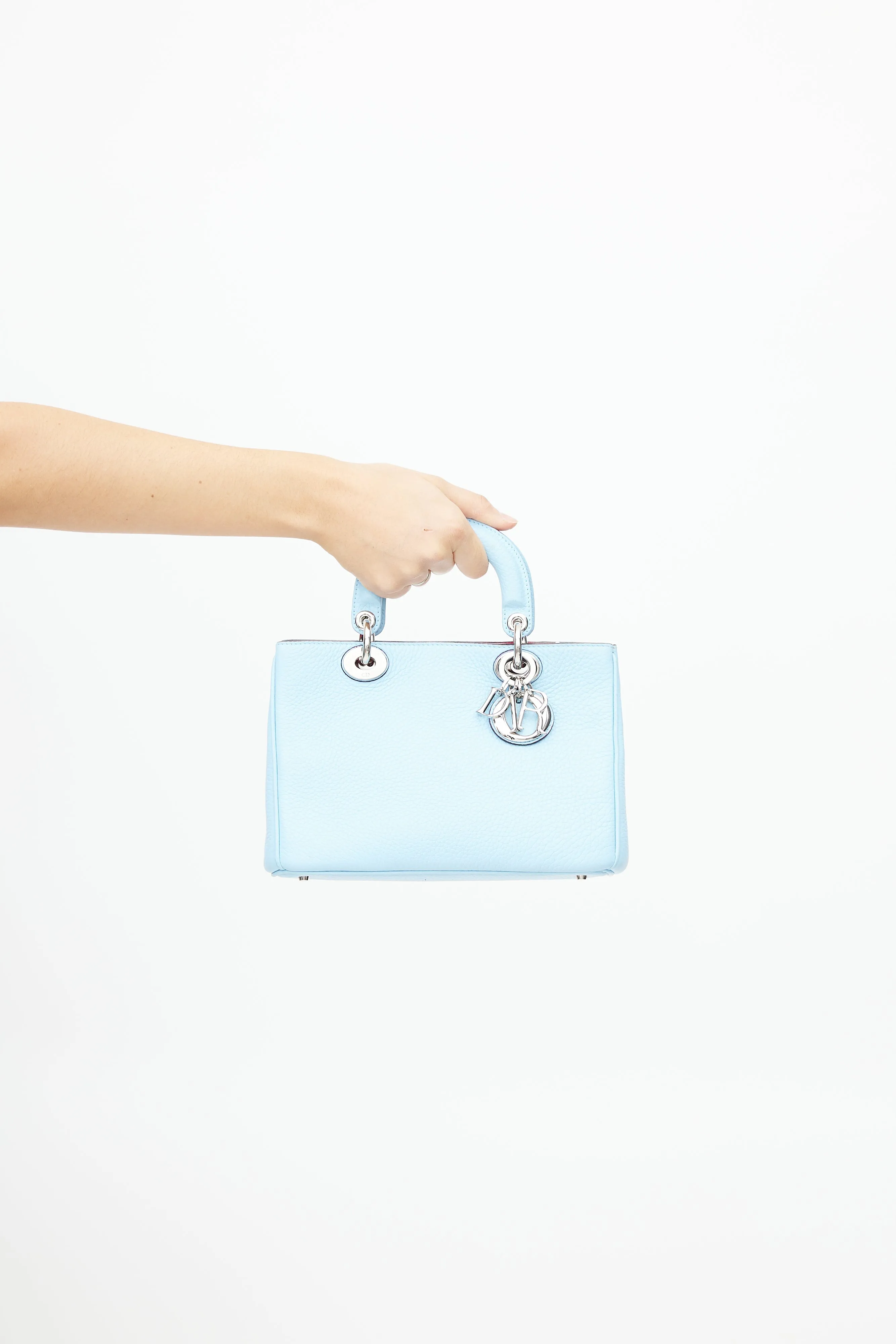 2013 Blue & Fuchsia Mini Diorissimo Bag