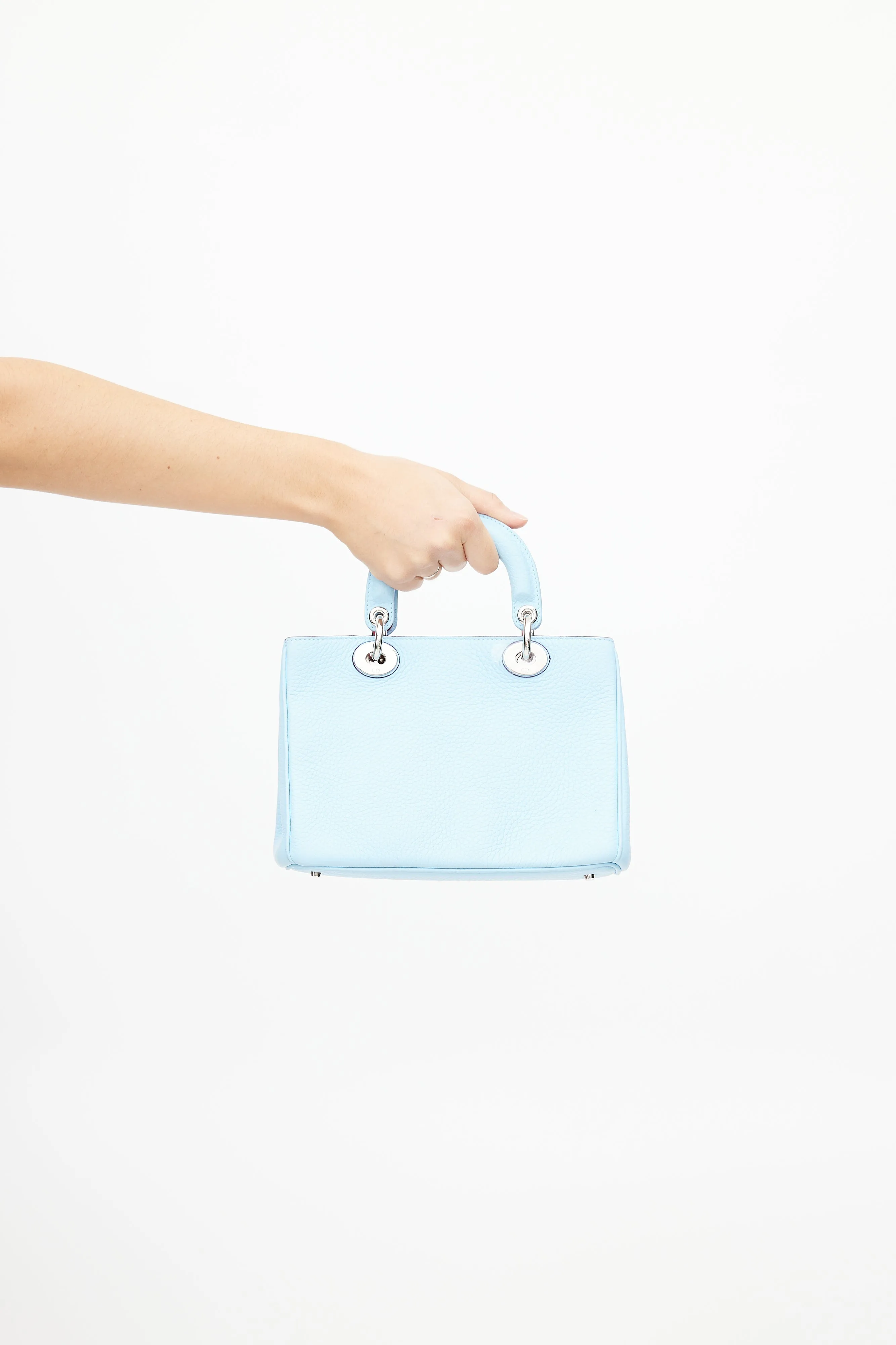 2013 Blue & Fuchsia Mini Diorissimo Bag