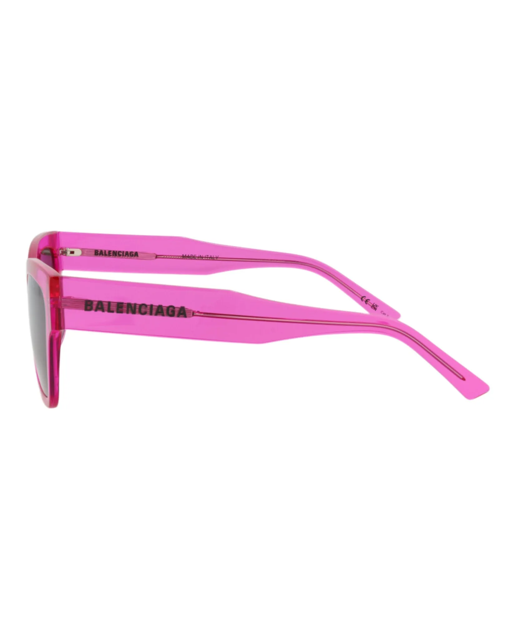 Balenciaga Womens Square/Rectangle Fuchsia Fuchsia Grey Fashion Designer Eyewear