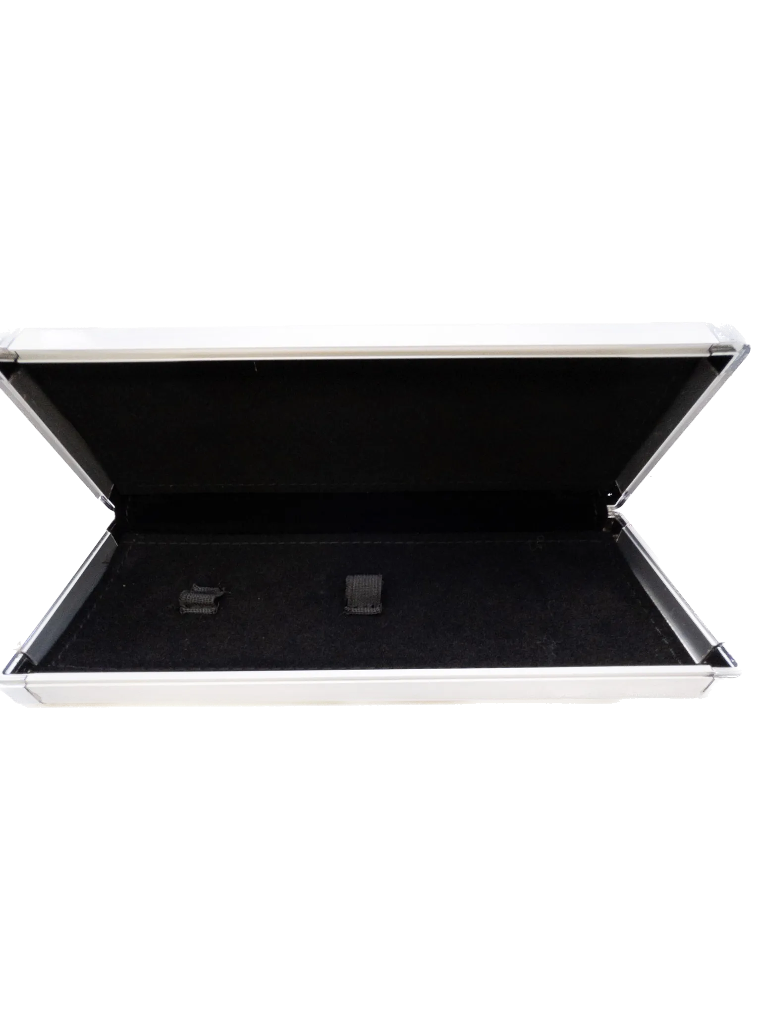 Black Croc Silver Hardshell Scissor Case