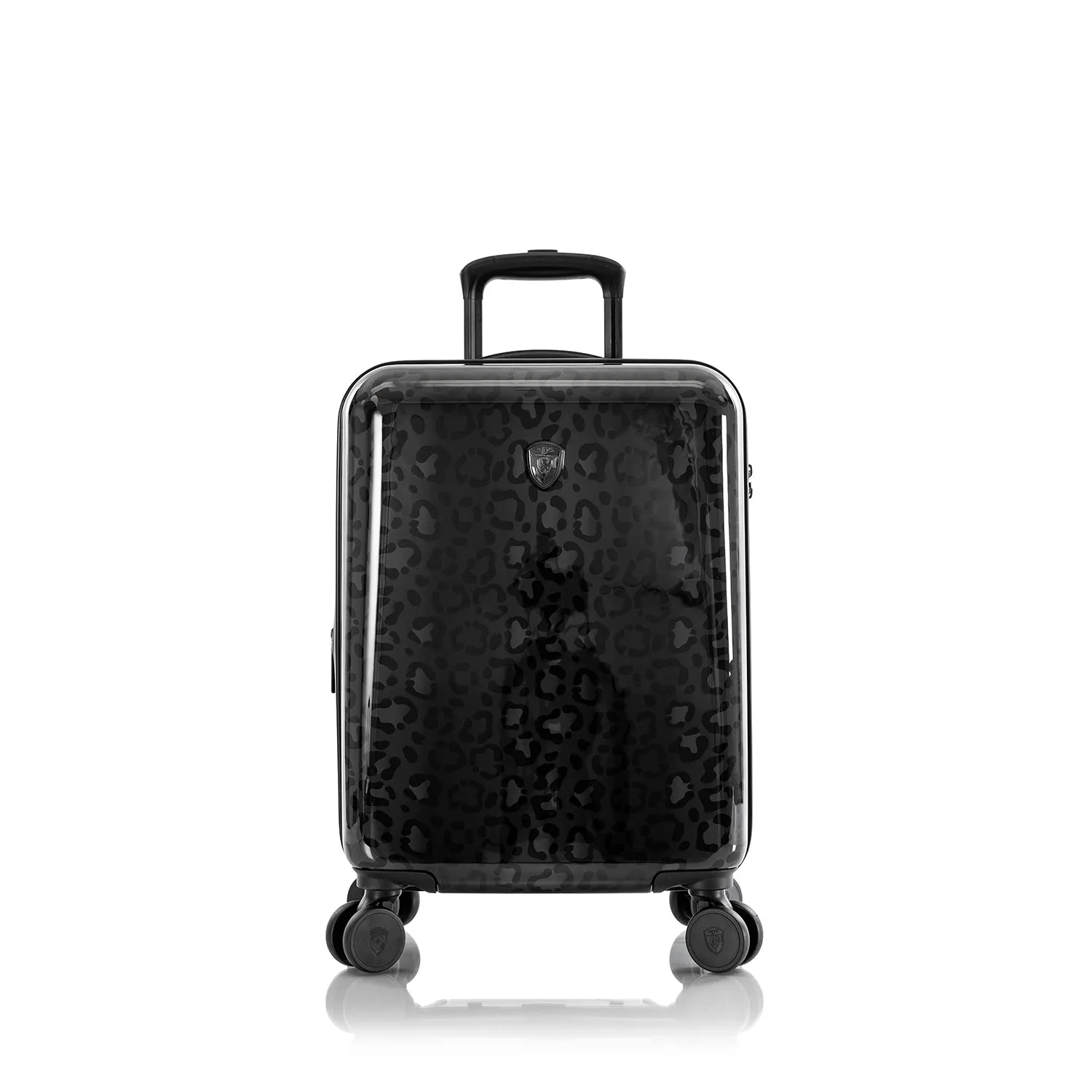Black Leopard 21" Fashion Spinner® Carry-On Luggage