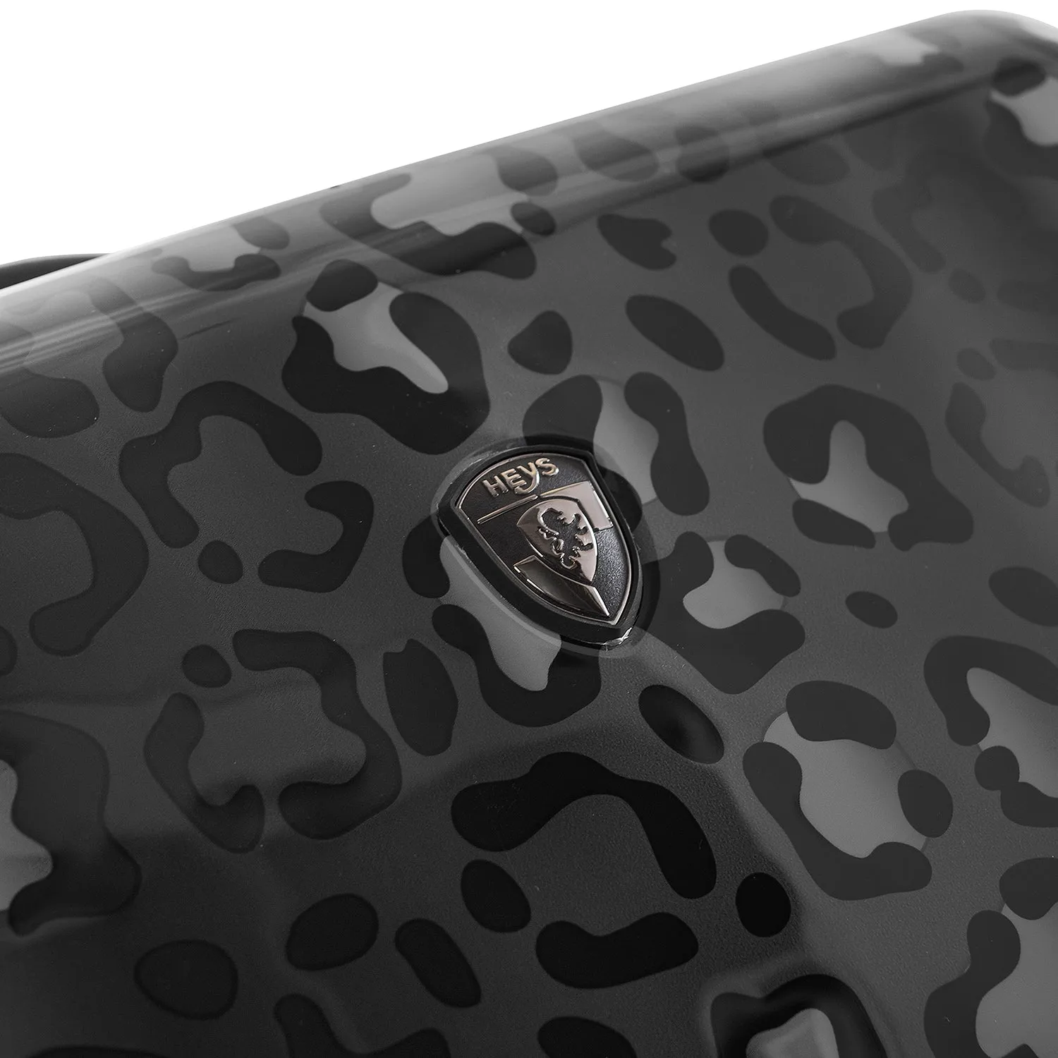 Black Leopard 21" Fashion Spinner® Carry-On Luggage