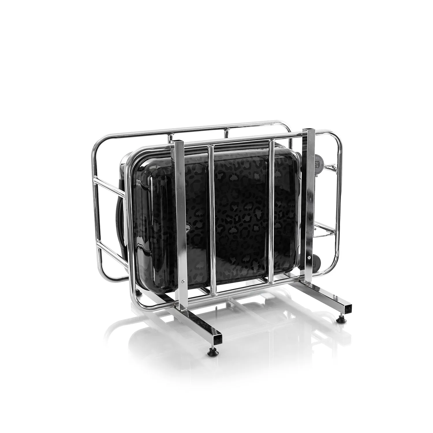 Black Leopard 21" Fashion Spinner® Carry-On Luggage