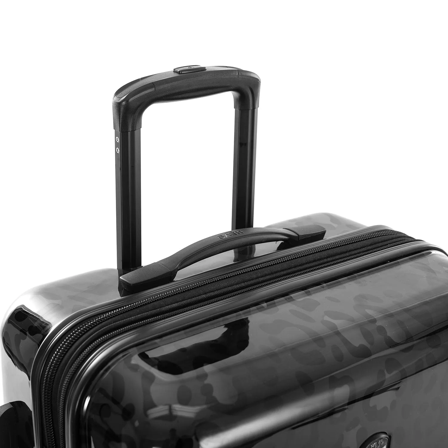 Black Leopard 21" Fashion Spinner® Carry-On Luggage