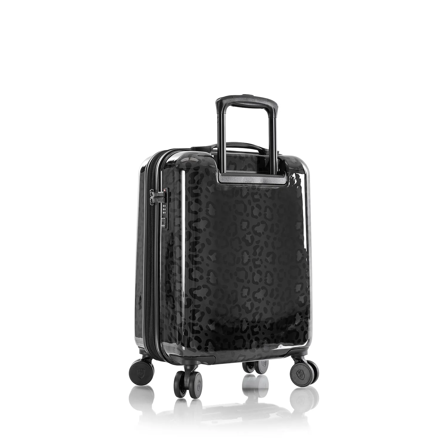 Black Leopard 21" Fashion Spinner® Carry-On Luggage
