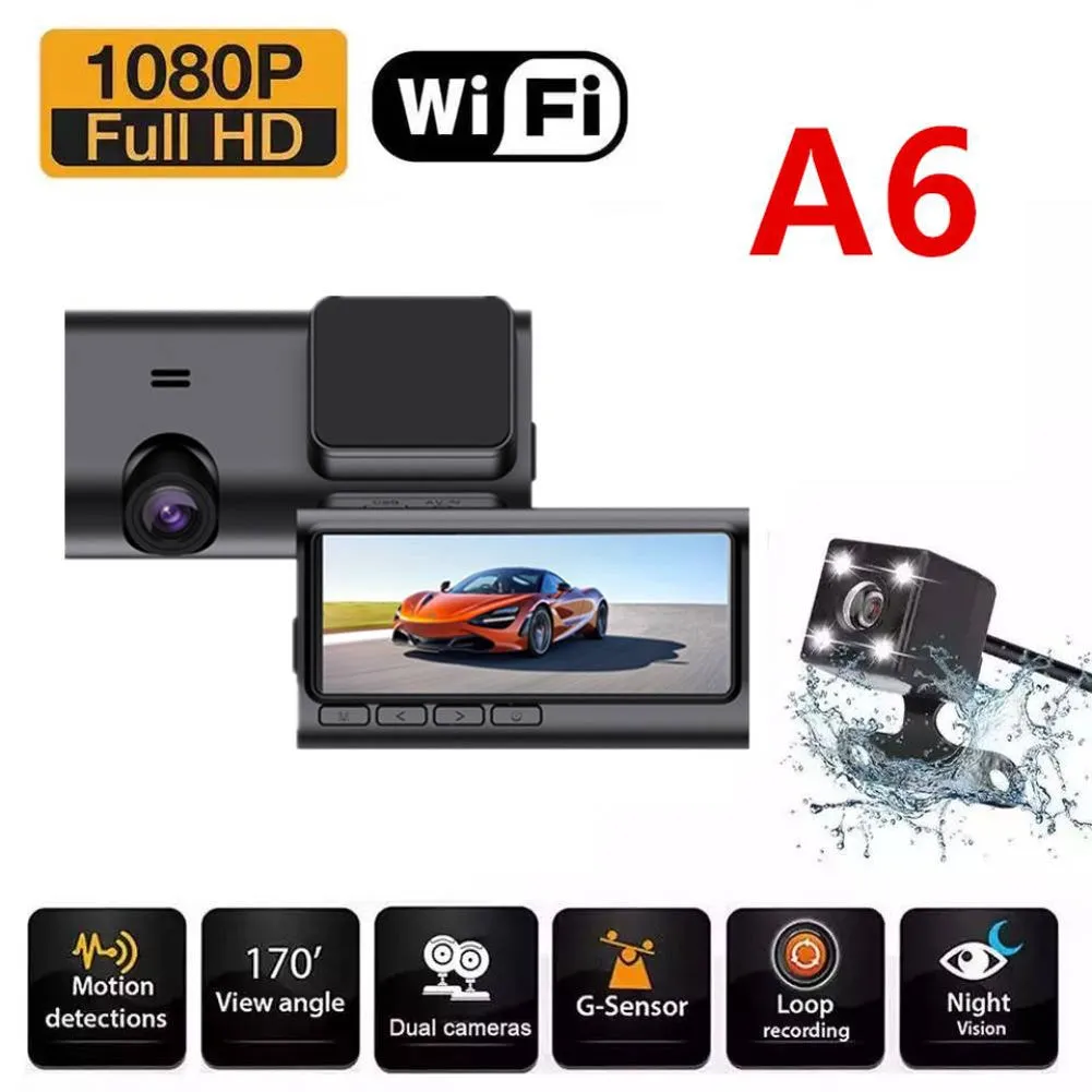 Car Driving Recorder 3.16-inch HD Night Vision Dash Camera Front