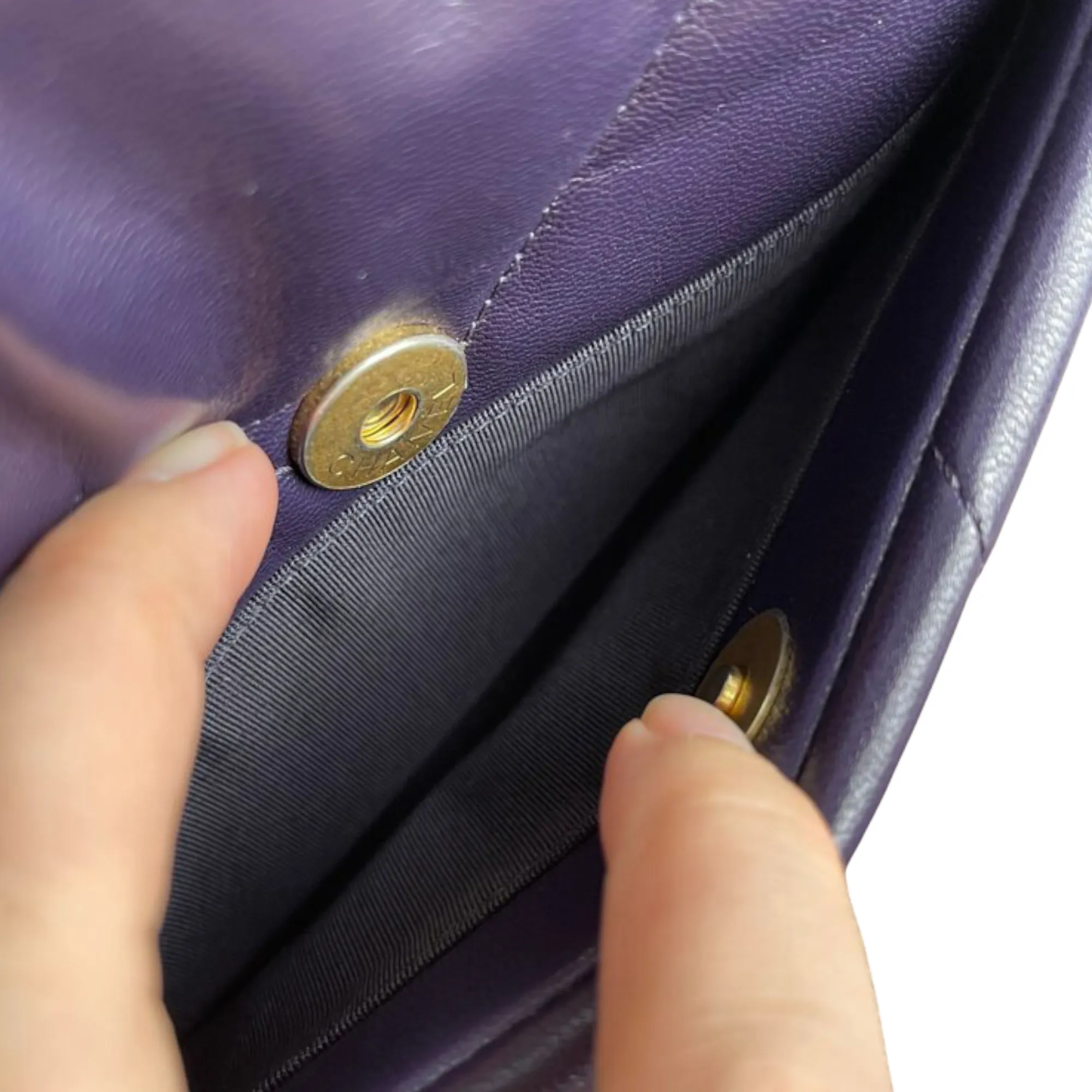 Chanel 19 Lambskin Indigo GHW