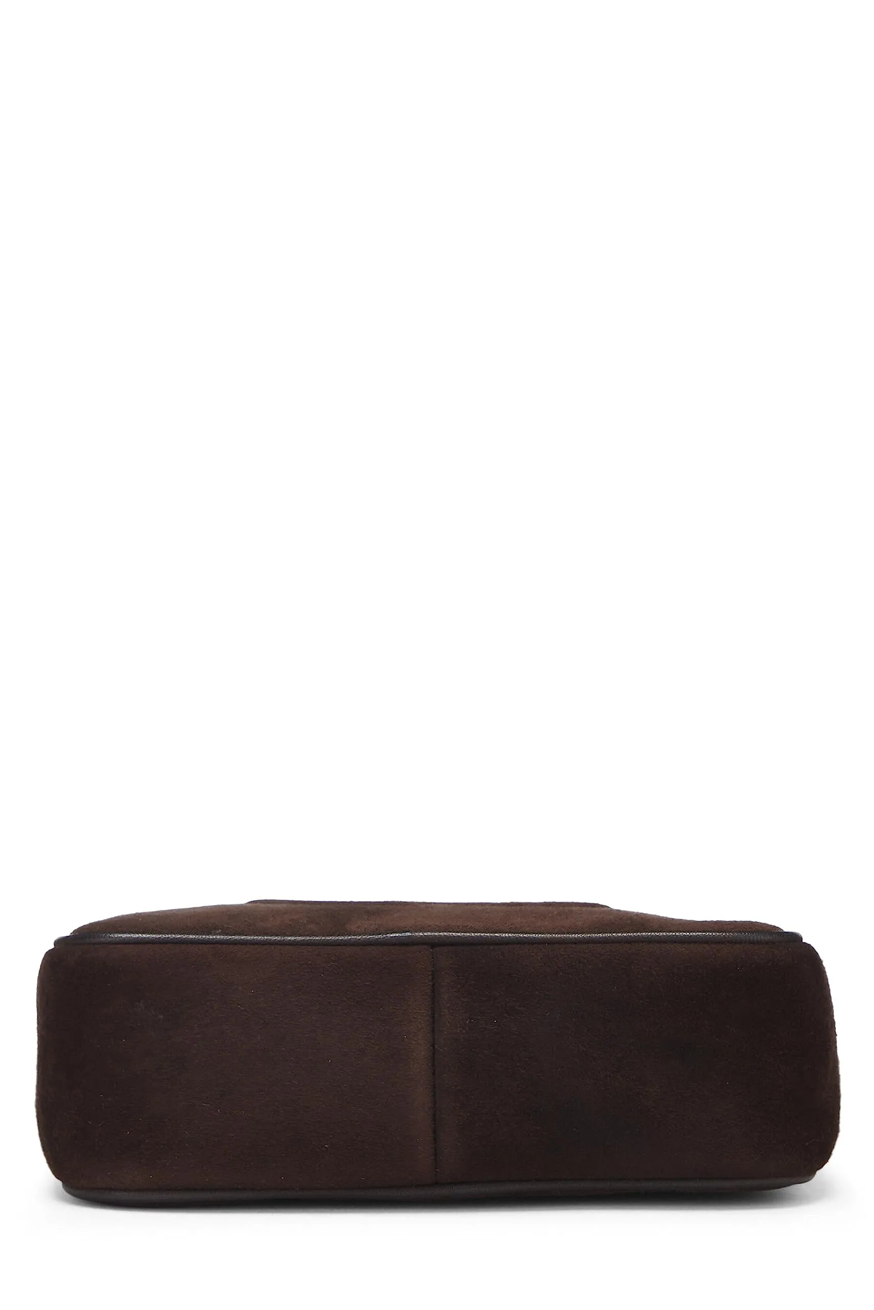 Chanel,  Brown Suede Camera Bag Mini, Brown