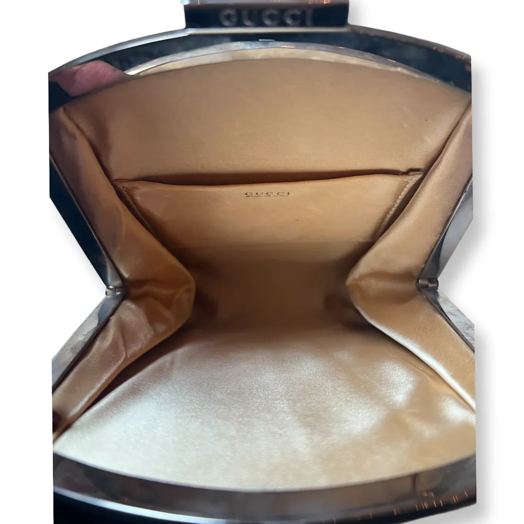 Gucci Vintage Satin Handbag