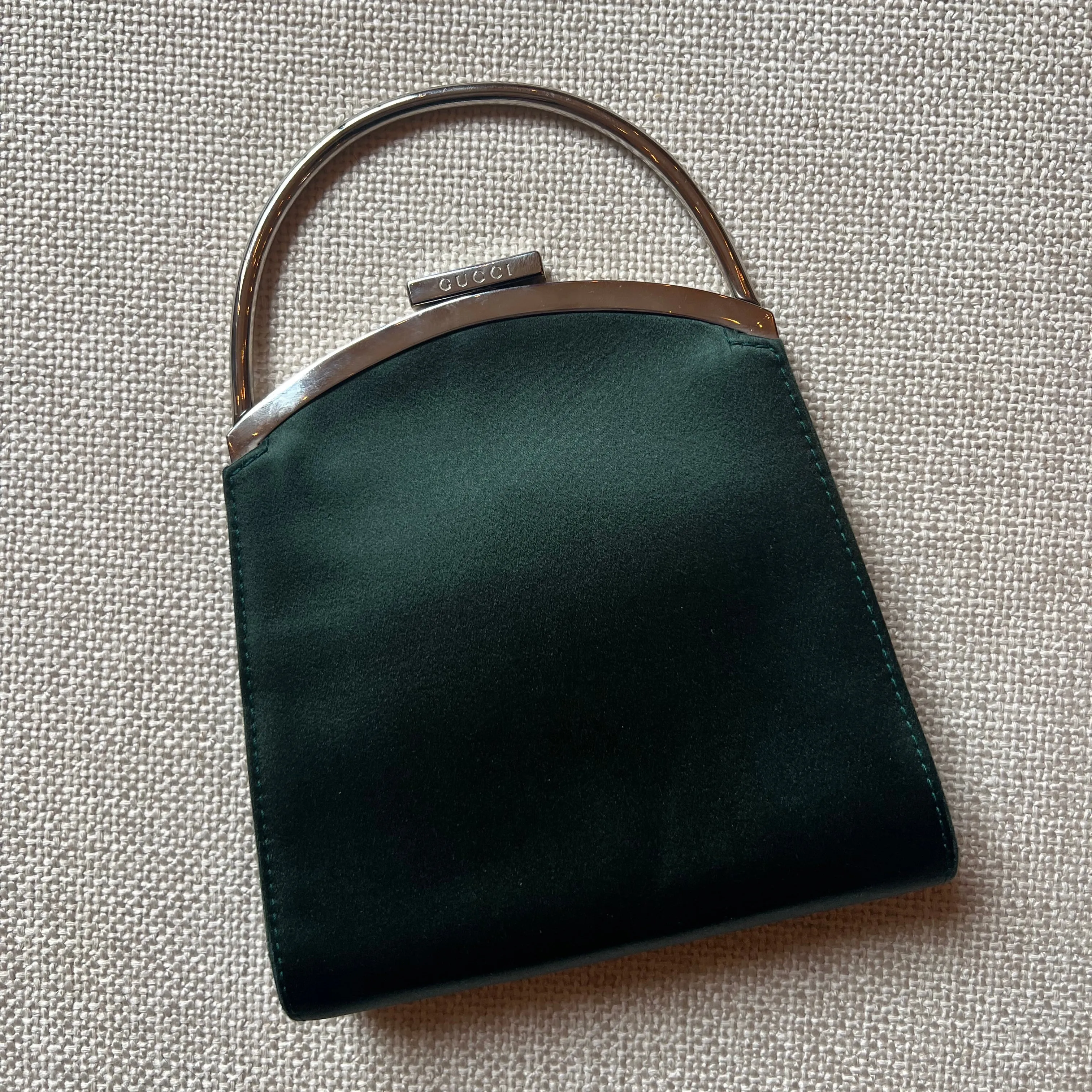 Gucci Vintage Satin Handbag