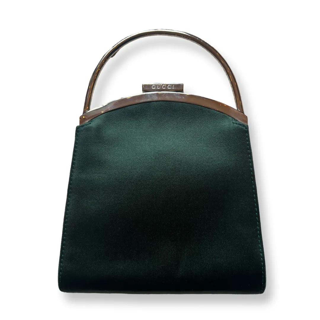 Gucci Vintage Satin Handbag