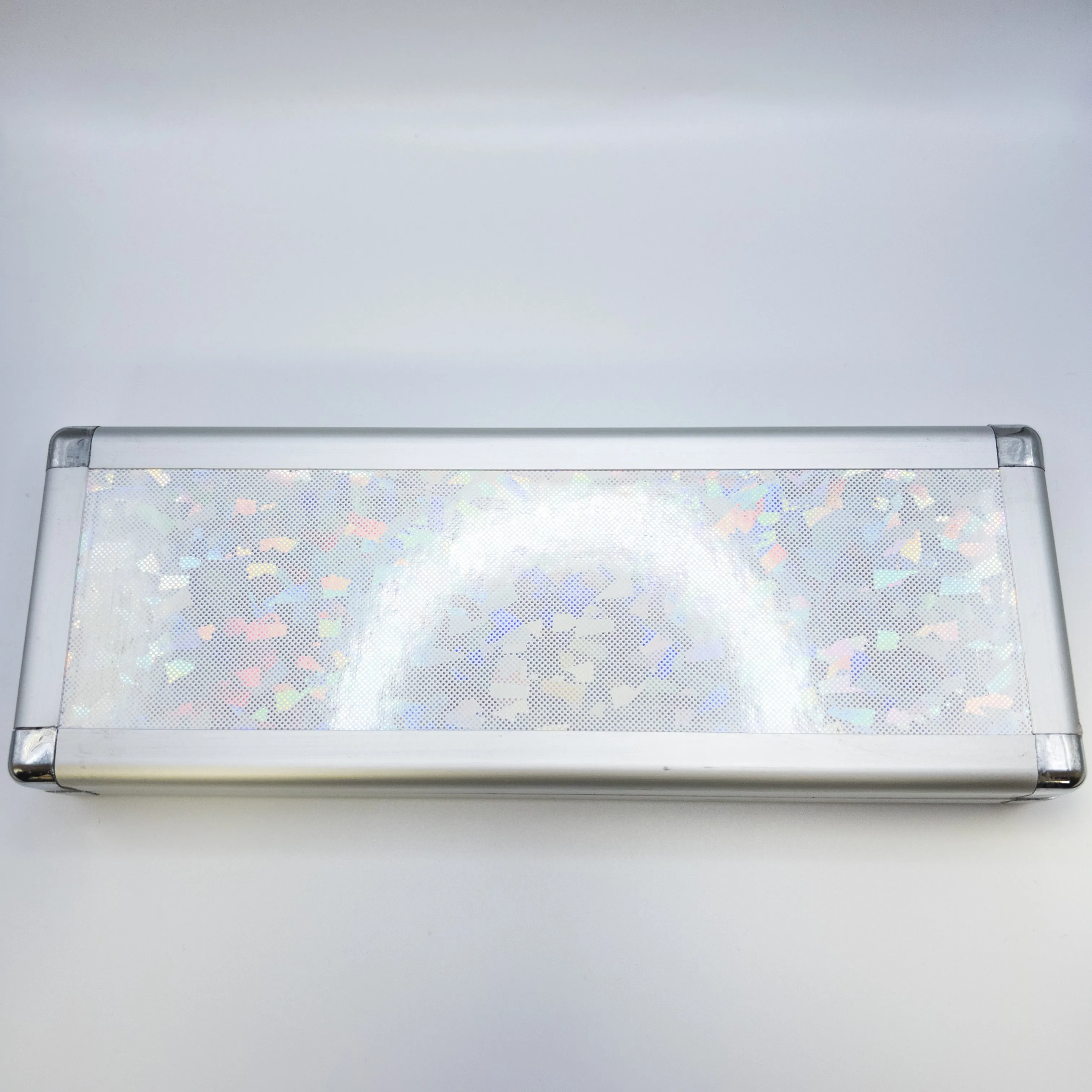Holographic Silver Hardshell Scissor Case