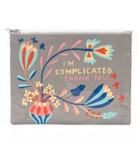 I'm Complicated Zipper Pouch