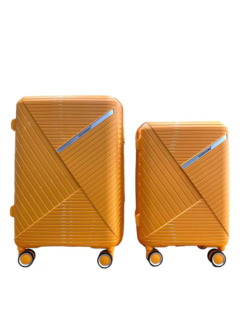 Luggage PP for travel carry on luggage, check in luggage, with 04 Spinner Wheels - Orange- VL077