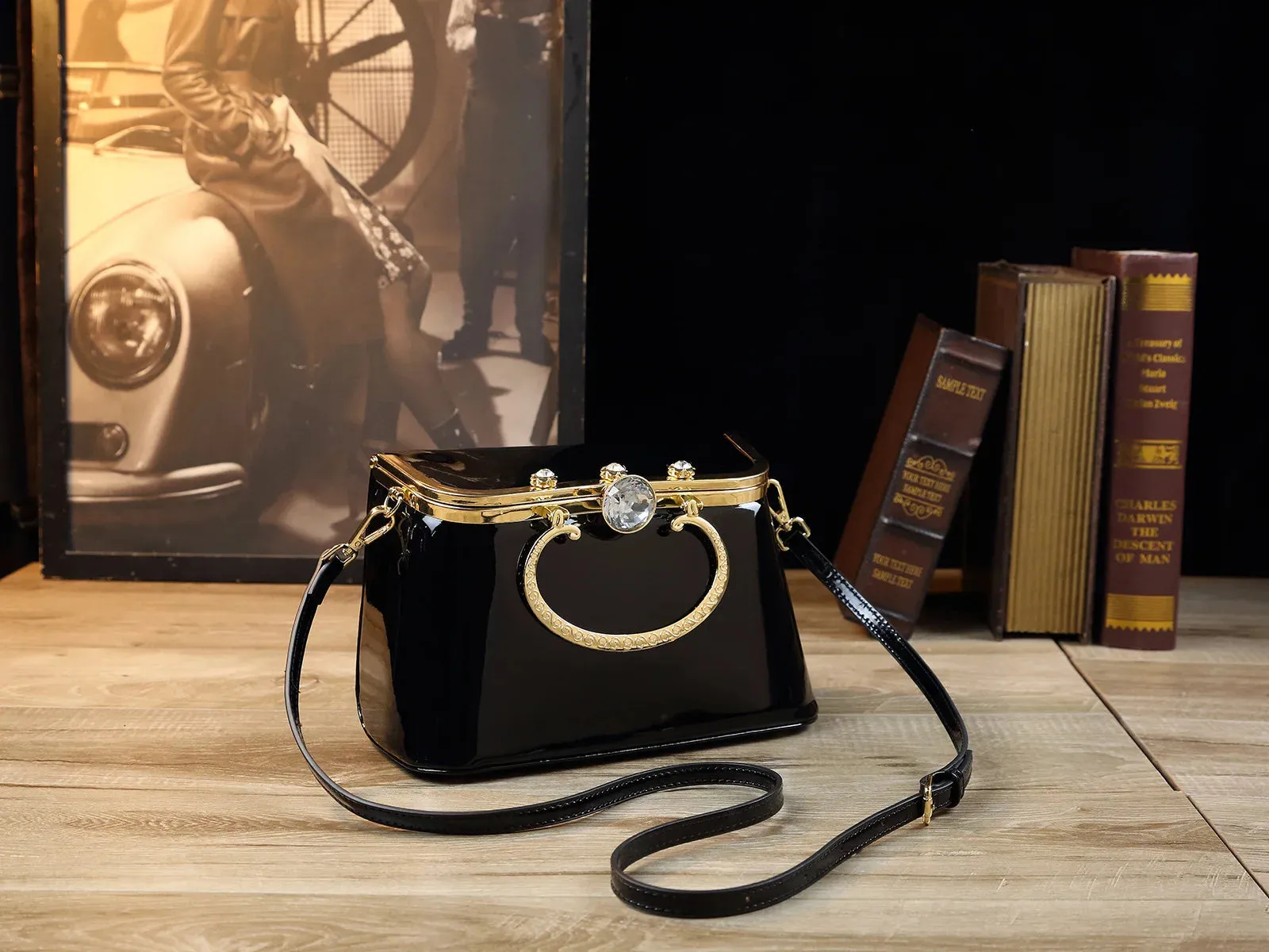 Luxury Dinner Shoulder Bag Elegant Woman Wedding Party Handbag
