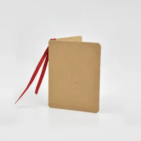 Luxury Kraft Gift Tags Red (25)