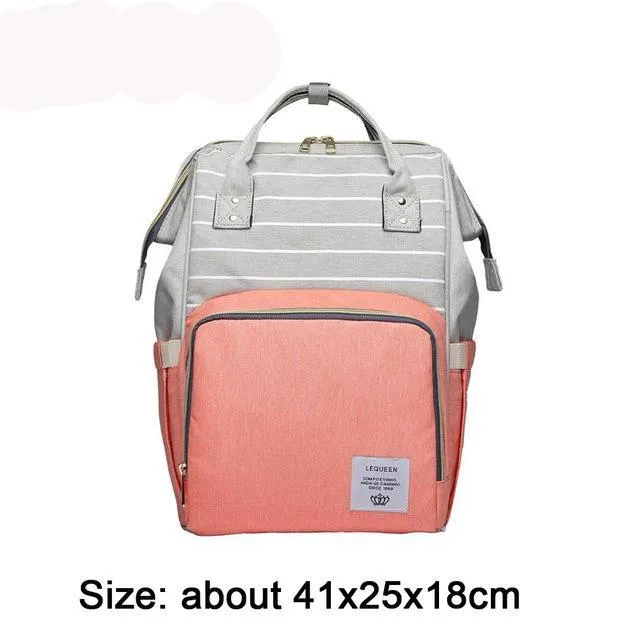 Maternity Nappy Diaper Bag Baby Travel Backpack Nursing Bag