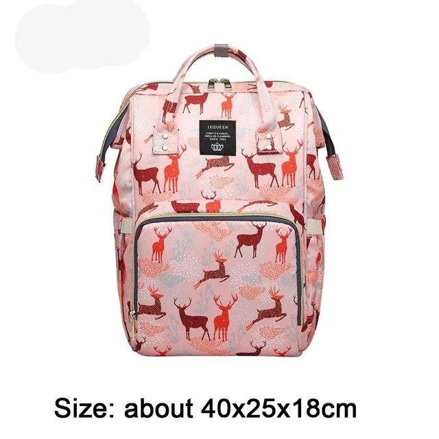 Maternity Nappy Diaper Bag Baby Travel Backpack Nursing Bag