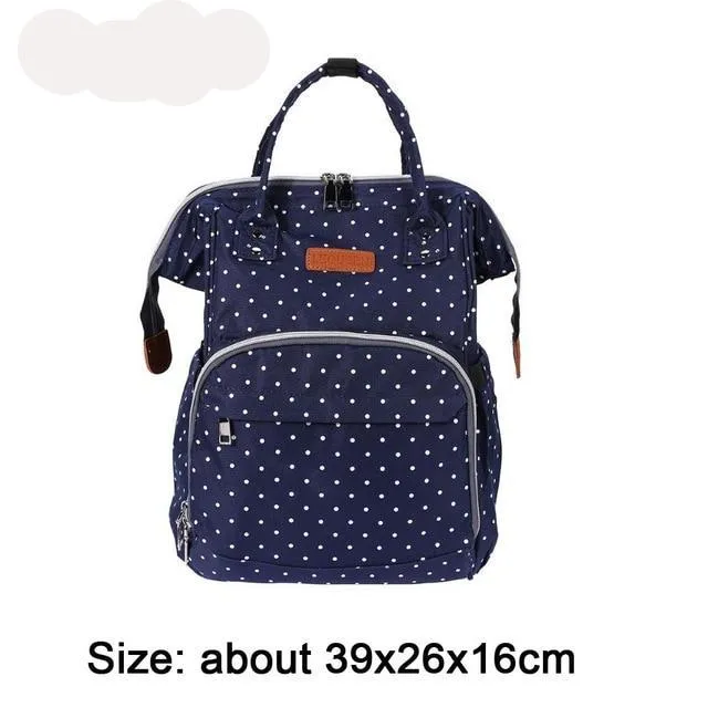 Maternity Nappy Diaper Bag Baby Travel Backpack Nursing Bag