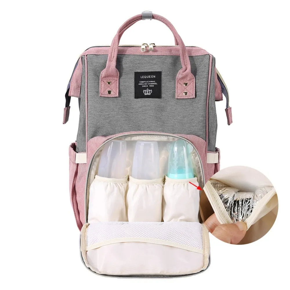 Maternity Nappy Diaper Bag Baby Travel Backpack Nursing Bag
