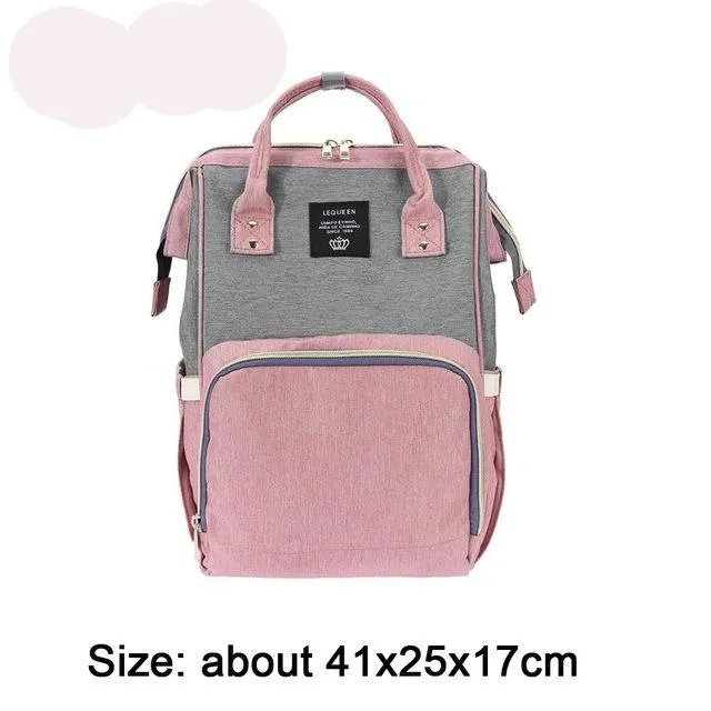 Maternity Nappy Diaper Bag Baby Travel Backpack Nursing Bag
