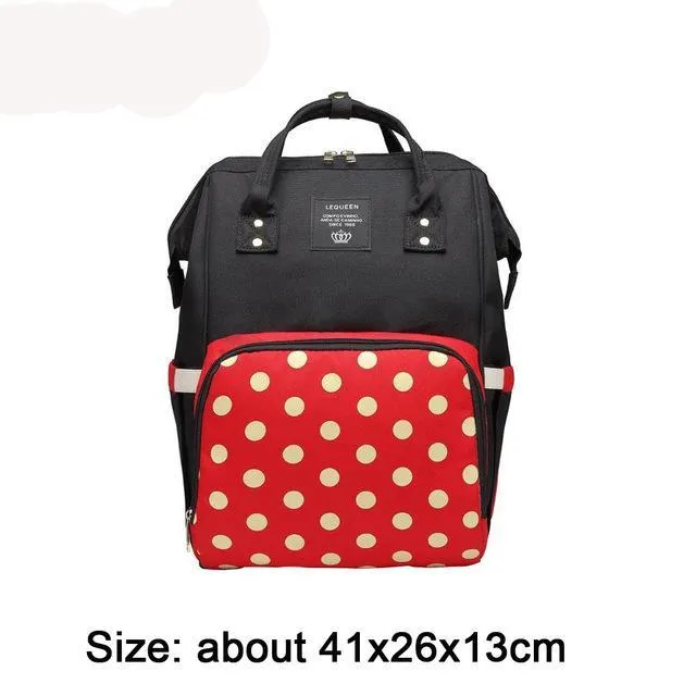 Maternity Nappy Diaper Bag Baby Travel Backpack Nursing Bag