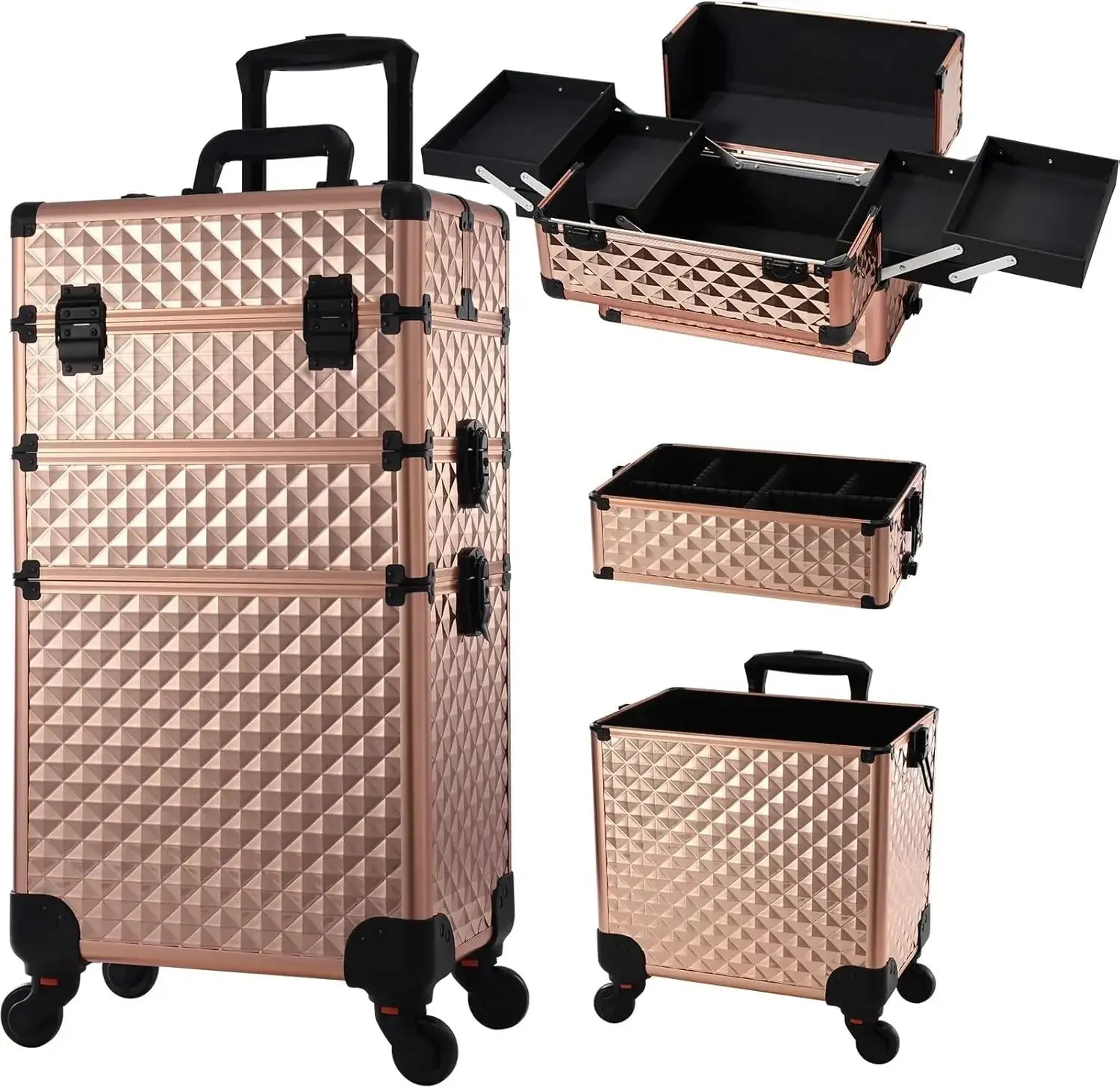 Rolling Makeup Removable Make Up Case