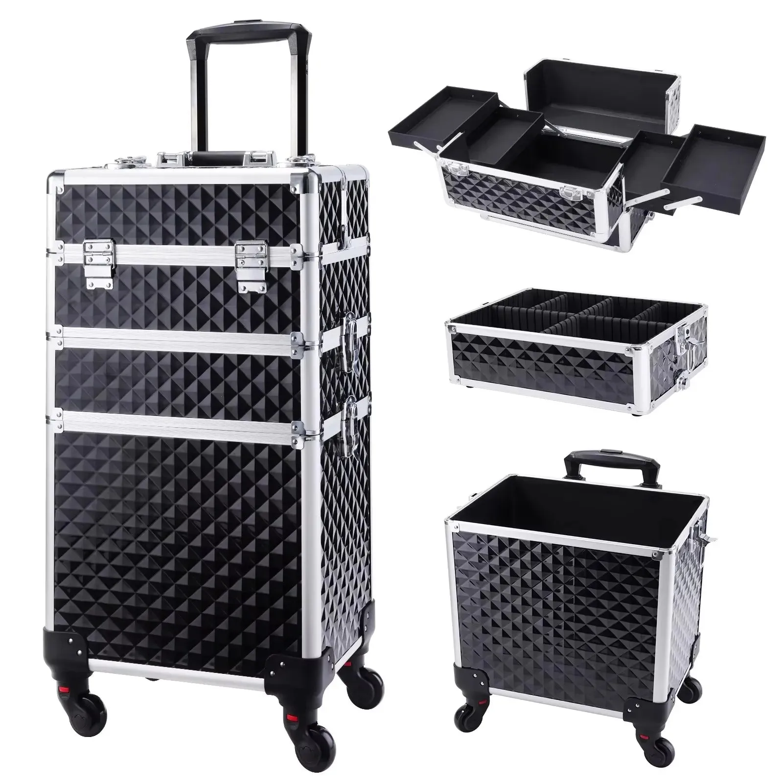 Rolling Makeup Removable Make Up Case