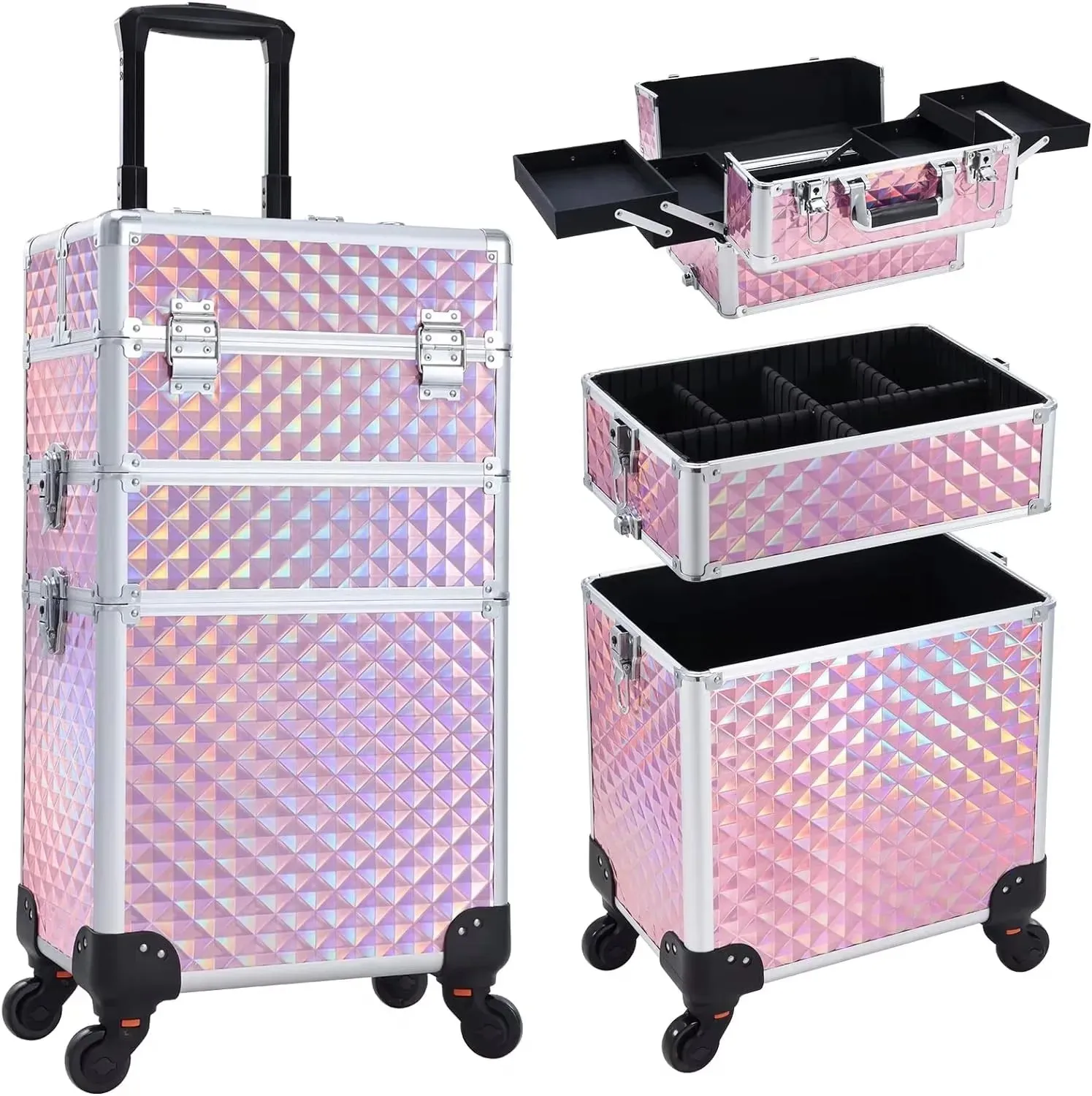 Rolling Makeup Removable Make Up Case