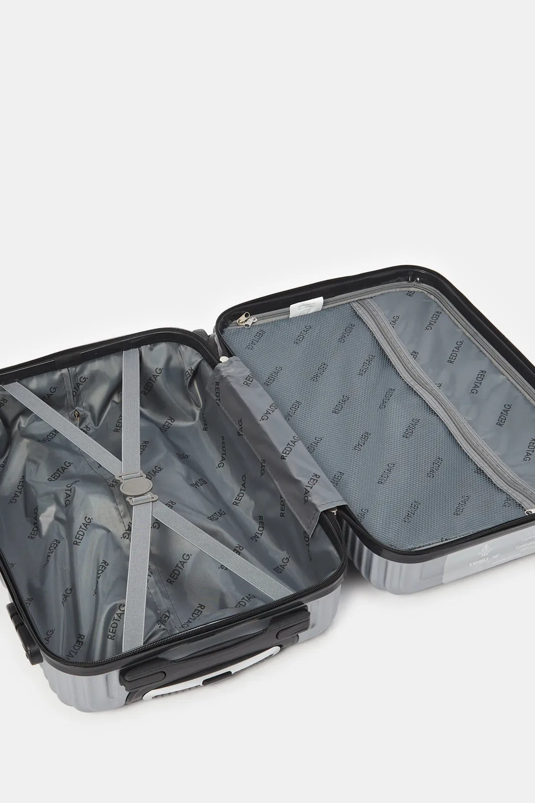 Silver Abs Trolley Luggage (20Inch)